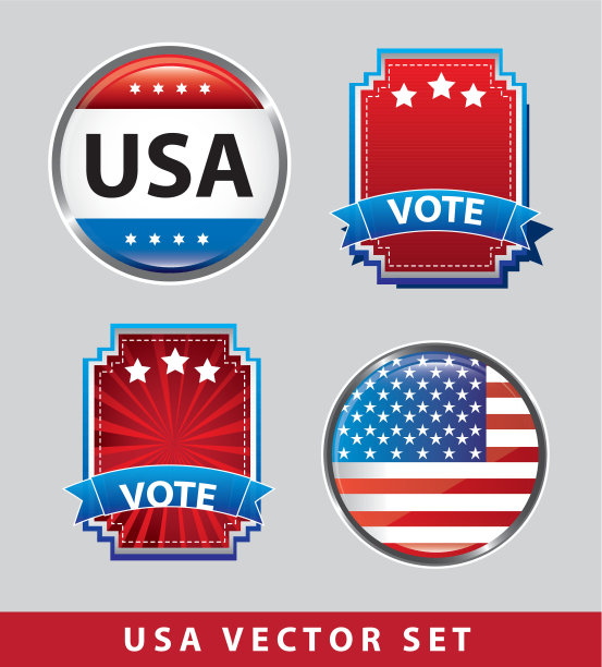 美国向量组图片下载
