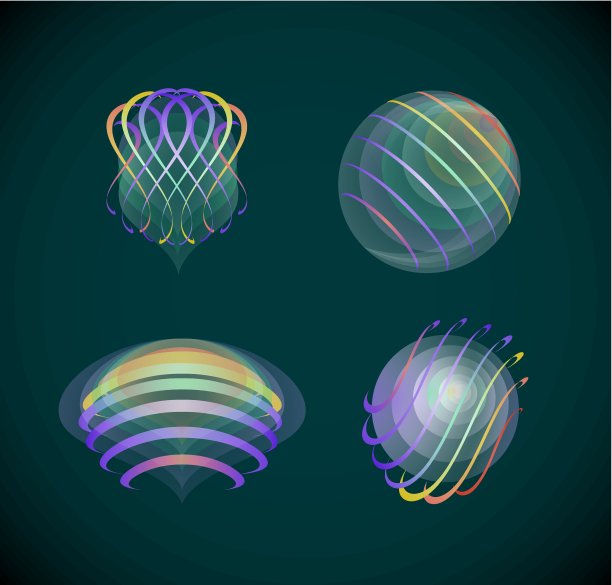 向量设计元素的集合图片下载