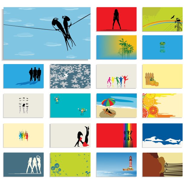 图形名片套图片下载