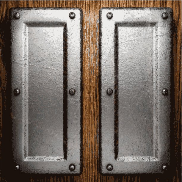 金属和木材背景图片下载