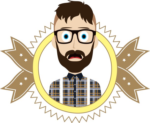 极客复古的家伙图片下载