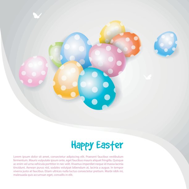 复活节设计模板图片下载