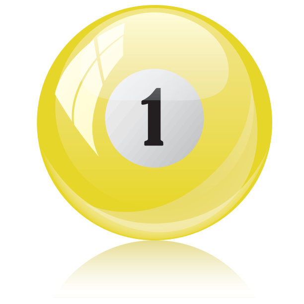 矢量插图的孤立光泽-一个，黄色池巴图片下载