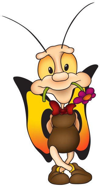 尴尬的蝴蝶图片下载