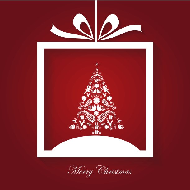 圣诞快乐卡图片下载