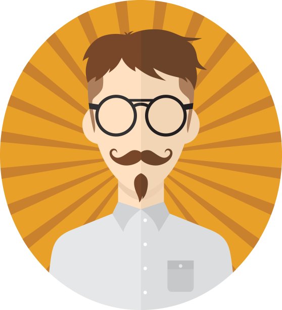 男人潮人头像用户图片卡通人物图片下载