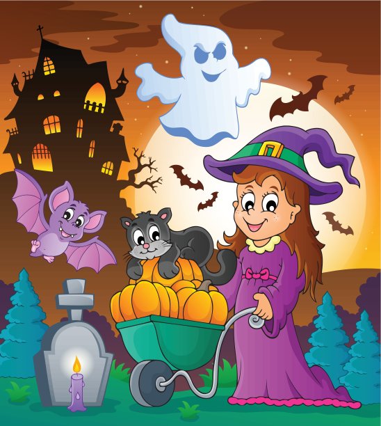 万圣节主题形象3图片下载