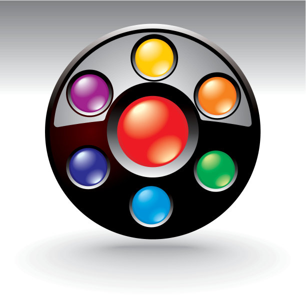 可编辑的网站导航模板图片下载