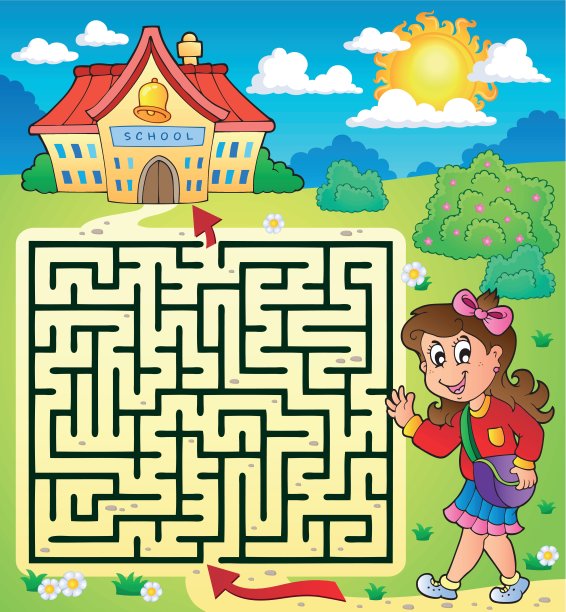 迷宫3和一个女学生图片下载