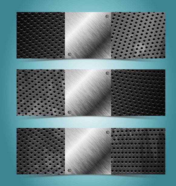 垃圾金属横幅设计模板图片下载