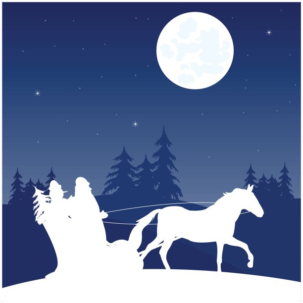 圣诞老人的推移图片下载