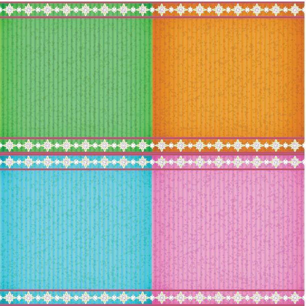 彩色花卡板纹理图片下载