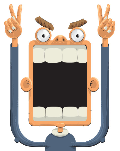 胜利者因喜悦而尖叫，表现出胜利的迹象图片下载