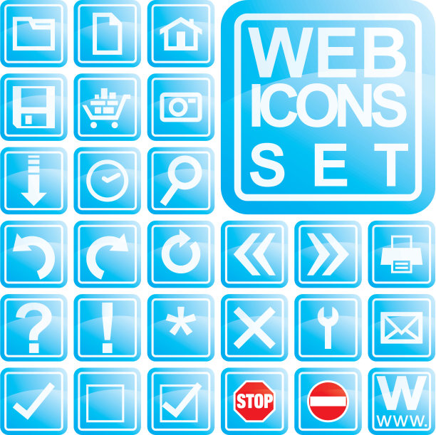 媒体图标套装(01a)图片下载