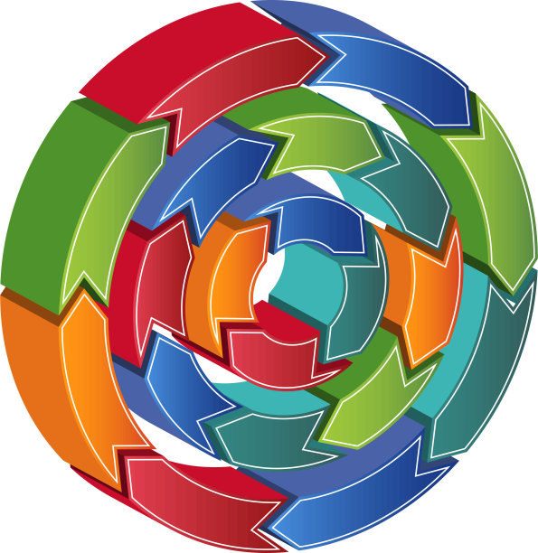 过程圆图图片下载