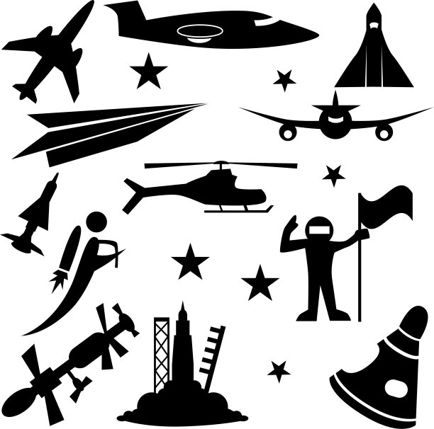 航空航天图标设置图片下载