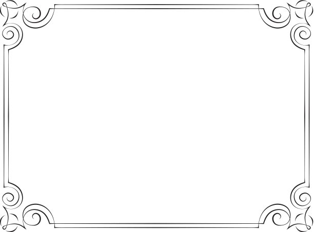 古董矢量框架图片下载