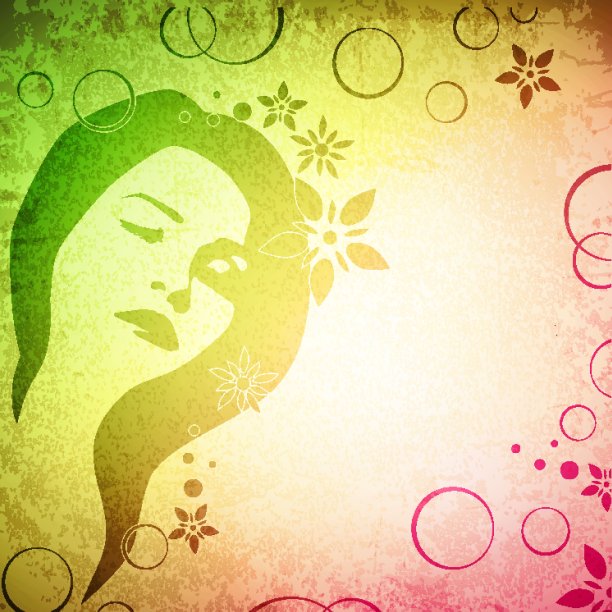 春天的女人图片下载