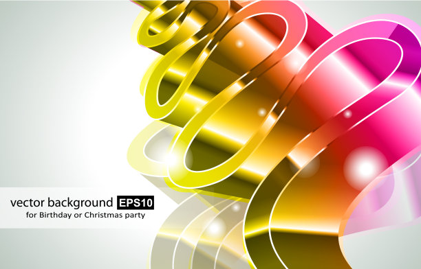 抽象辉光与灿烂的颜色图片下载