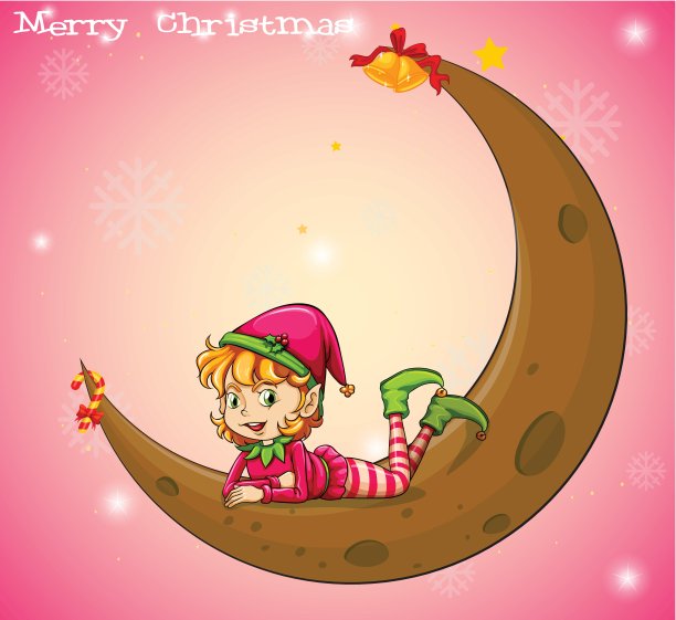 精灵和月亮图片下载