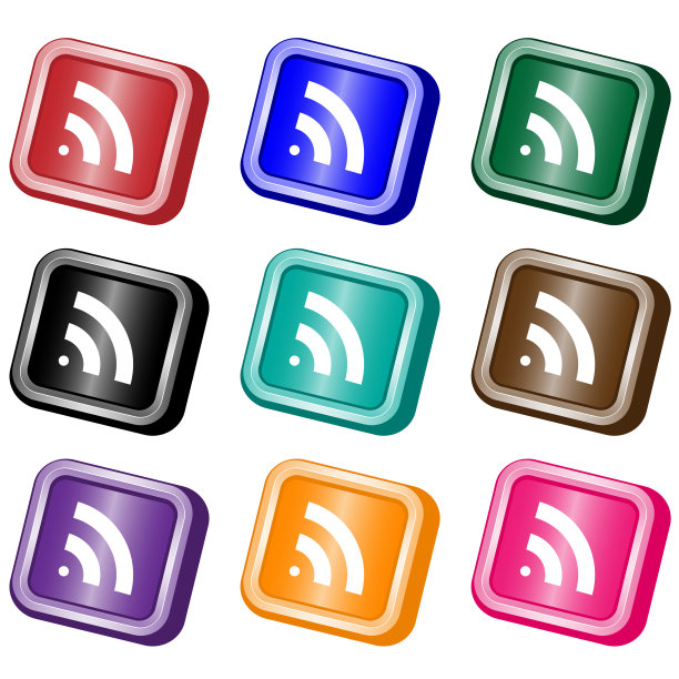 RSS提要网页按钮图片下载