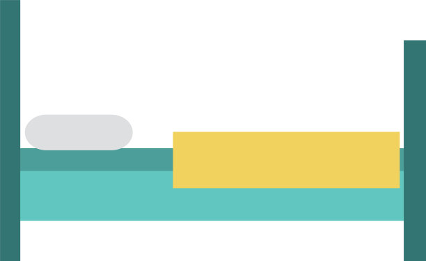 床上图标彩色设计图片下载