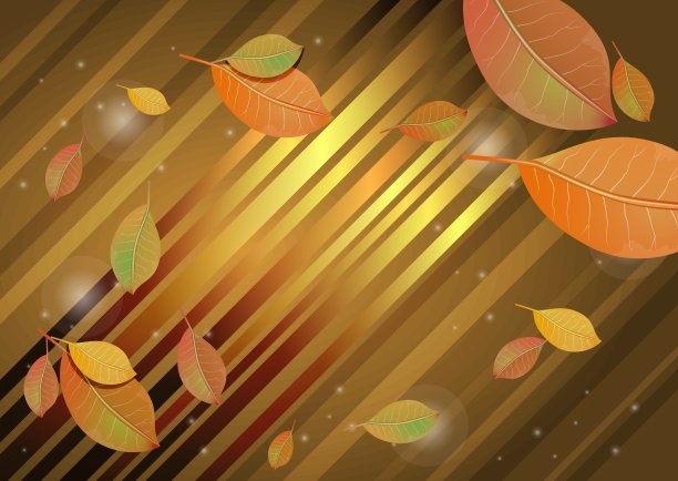 秋叶抽象背景图片下载