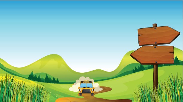 一辆校车图片下载