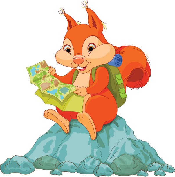 松鼠旅行图片下载