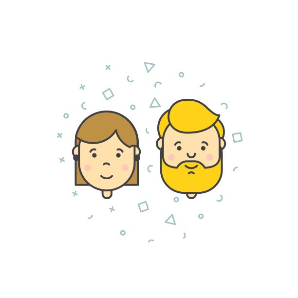 男女用户图标图片下载