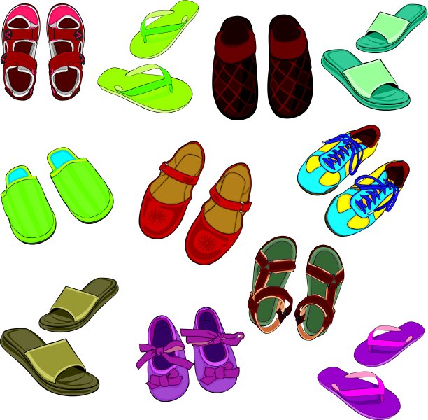 孤立的鞋子图片下载