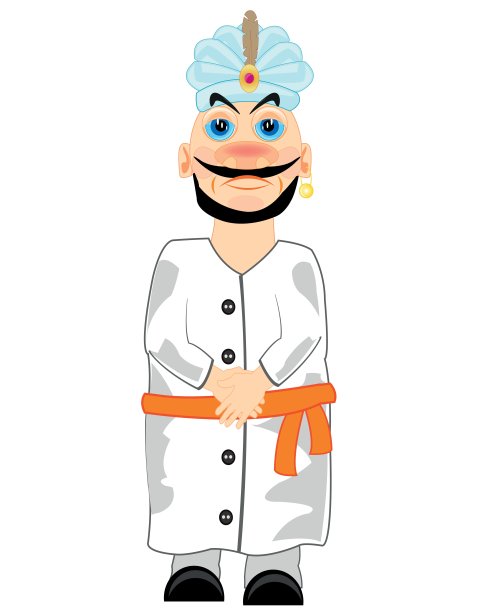 穿着民族服装的苏丹图片下载