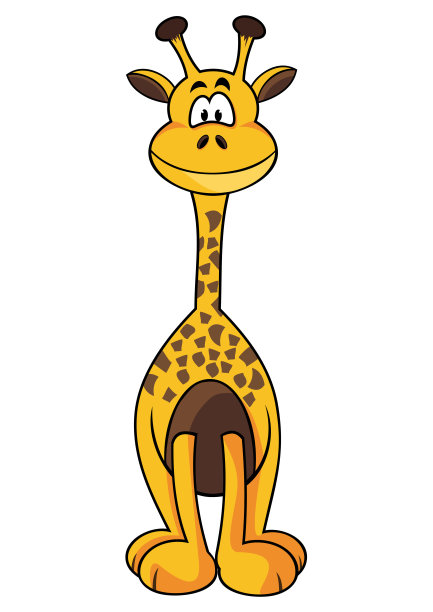 可爱的长颈鹿图片下载