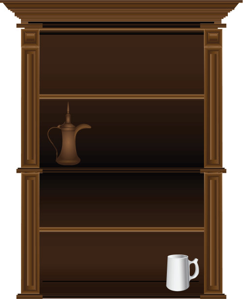 厨房碗碟柜图片下载