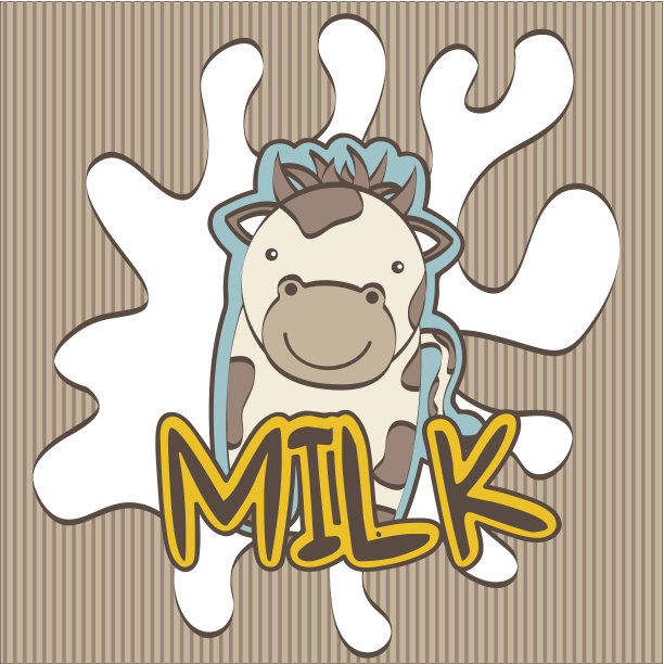 牛奶向量图片下载