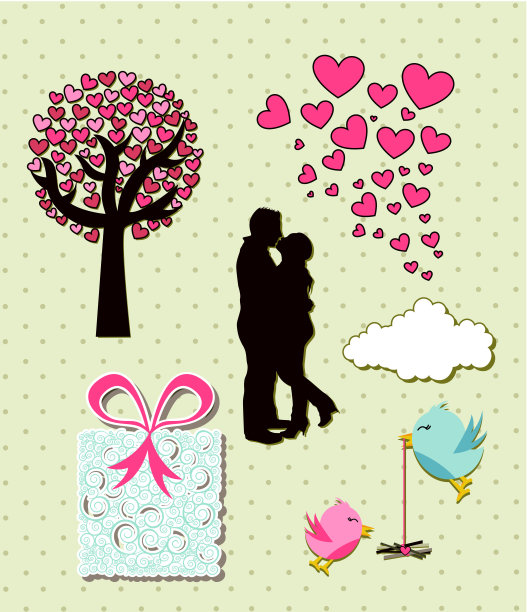 爱的元素图片下载