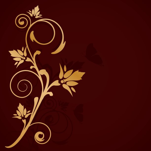 蝴蝶图案卡片图片下载