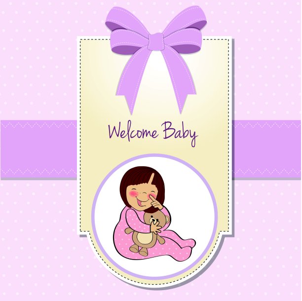 小女孩和她的玩具熊图片下载