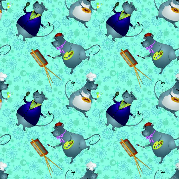 天衣无缝，老鼠艺术家，厨师和歌手图片下载