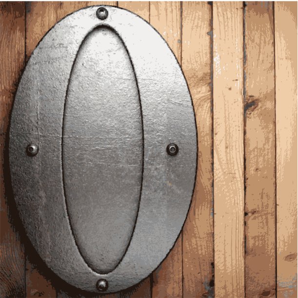 金属和木材背景图片下载