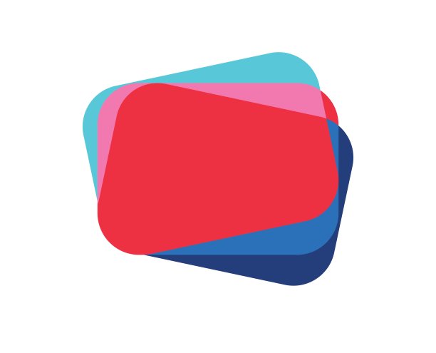 重叠色卡图片下载