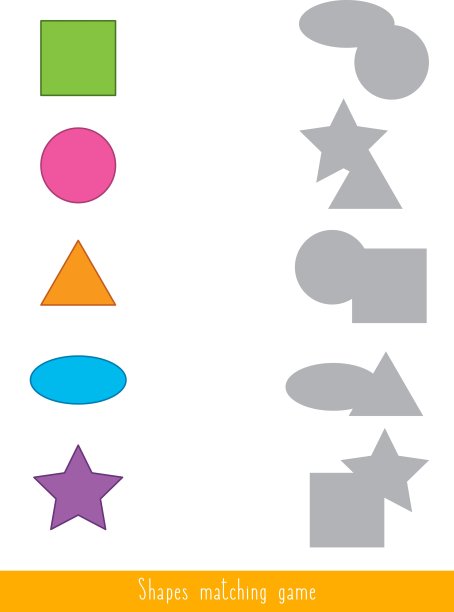 教育孩子们的游戏。幼儿活动。图片下载