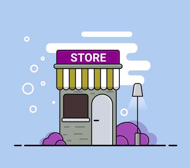 存储矢量插图卡通风格。精品。图片下载