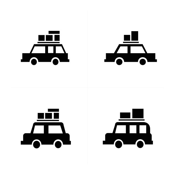 汽车及交通标志图片下载