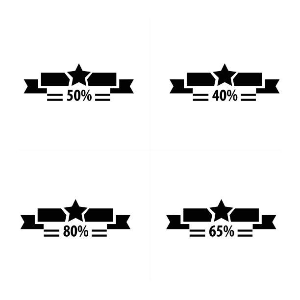 价格标签设置和星星图片下载