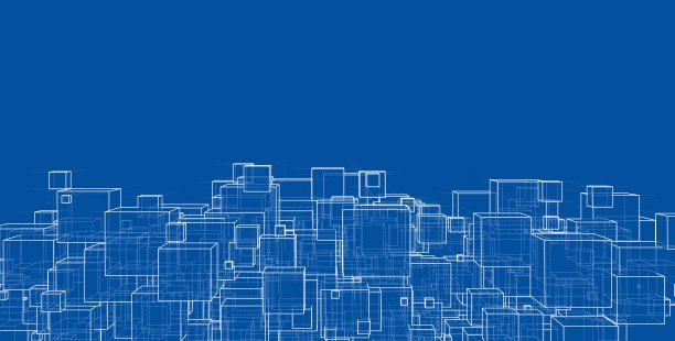 向量抽象盒背景图片下载