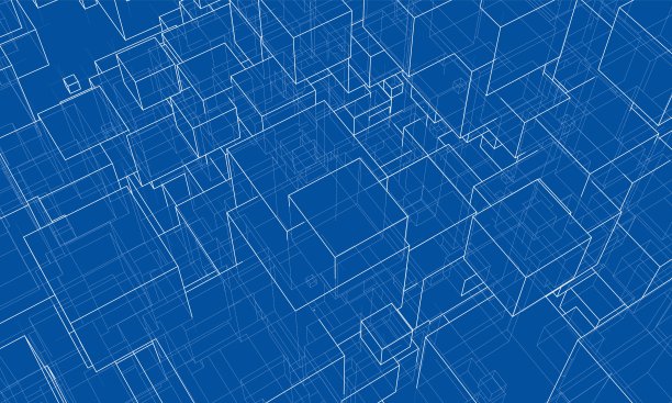 向量抽象盒背景图片下载