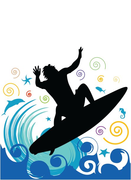 冲浪图片下载