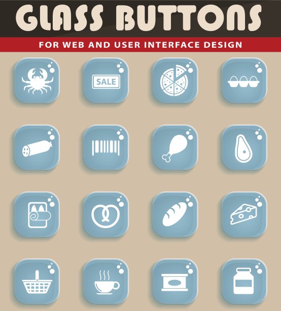 杂货店简单的图标图片下载