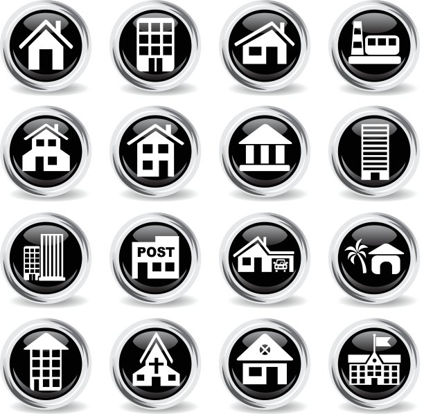 建筑图标设置图片下载